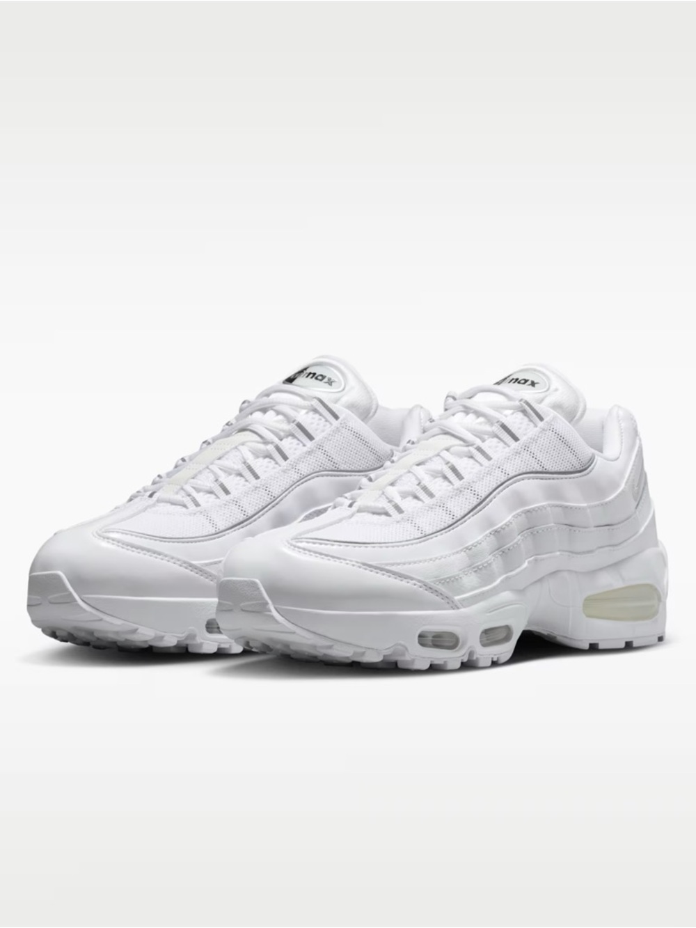 Nike Women’s Air Max 95 Big Bubble Sneakers - White